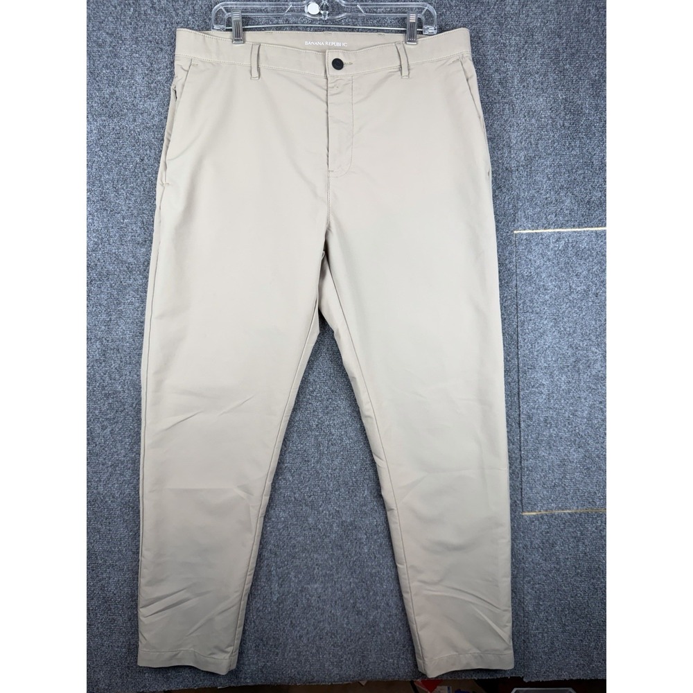 Banana Republic Chino Golf Pants Mens 36x32 Performance Outdoor Casual